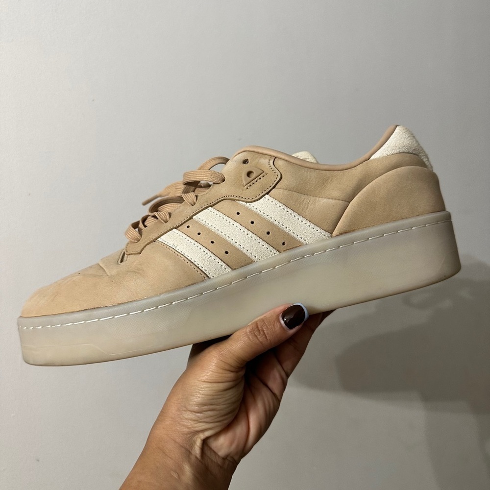 Adidas Rivalry Low Lux Magic Beige Ivory - Picture 5 of 6